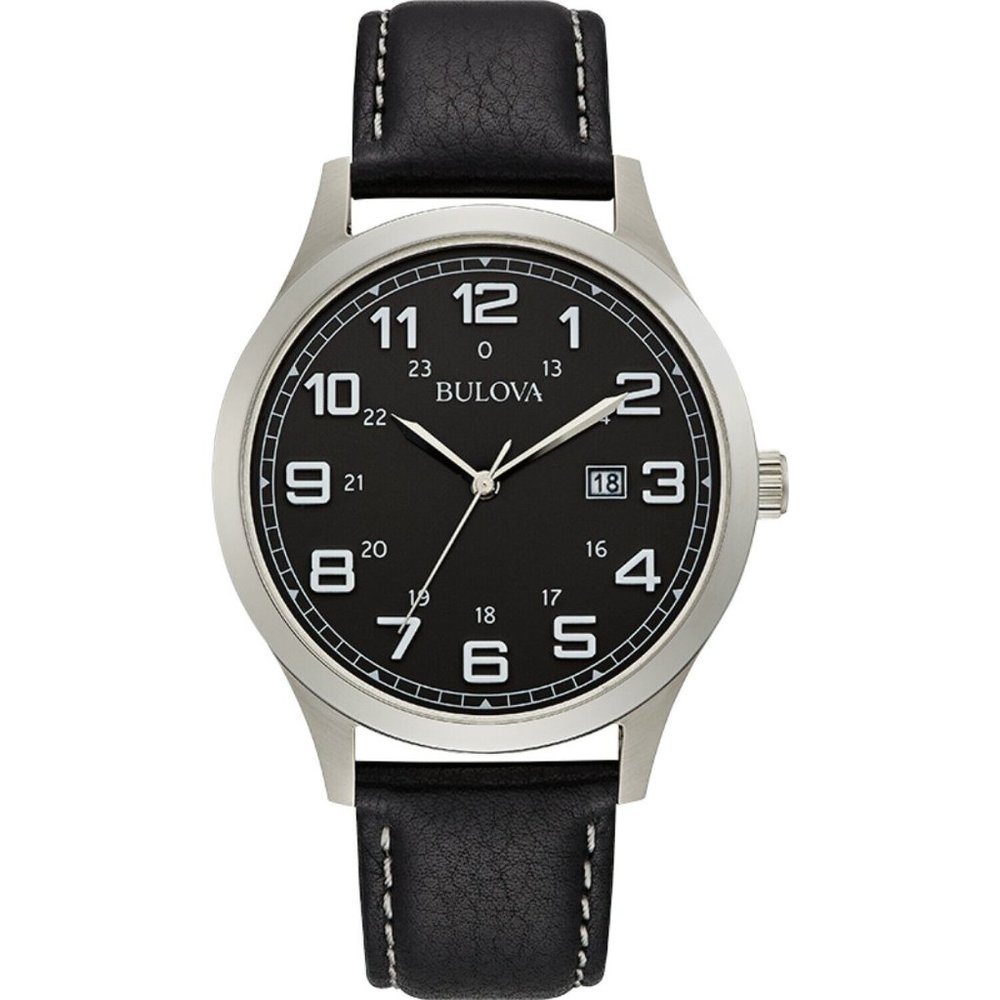 Bulova Men's Black Dress 42mm Watch